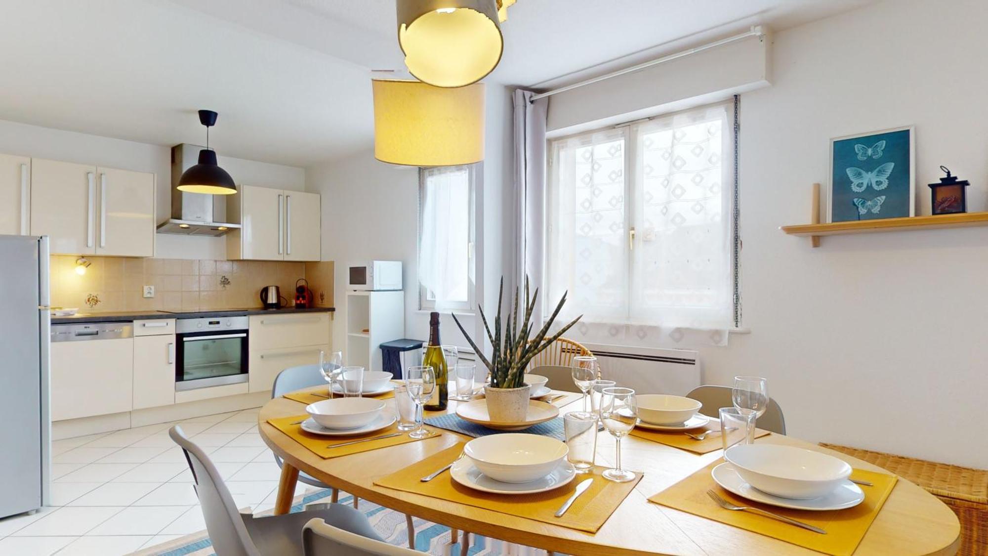Elegance, Appartement 6 Pers 1 Parking Colmar Dış mekan fotoğraf