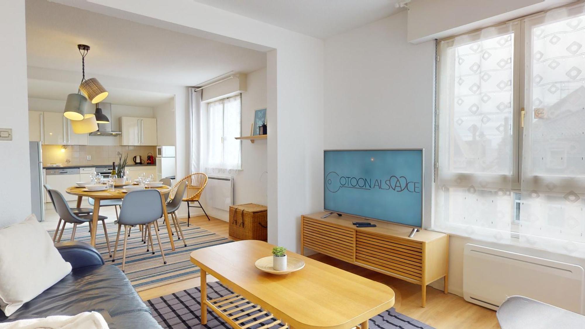 Elegance, Appartement 6 Pers 1 Parking Colmar Dış mekan fotoğraf